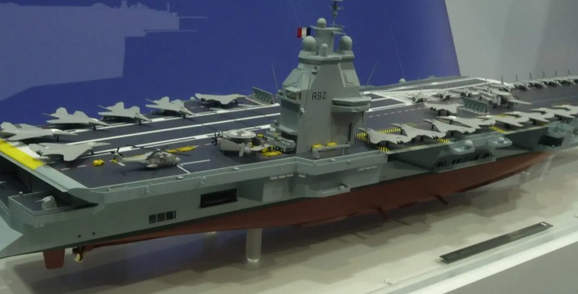 PANG - Porte Avions de Nouvelle Génération. Foto: hum