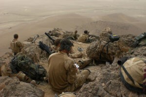 Beobachtungsposten von 40 Commando in Afghanistan, Foto: Royal Navy/Crown Copyright