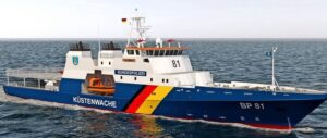 BP 81 "Potsdam" of the Coast Guard, built by Fassmer. Photo: bundespolizei.de