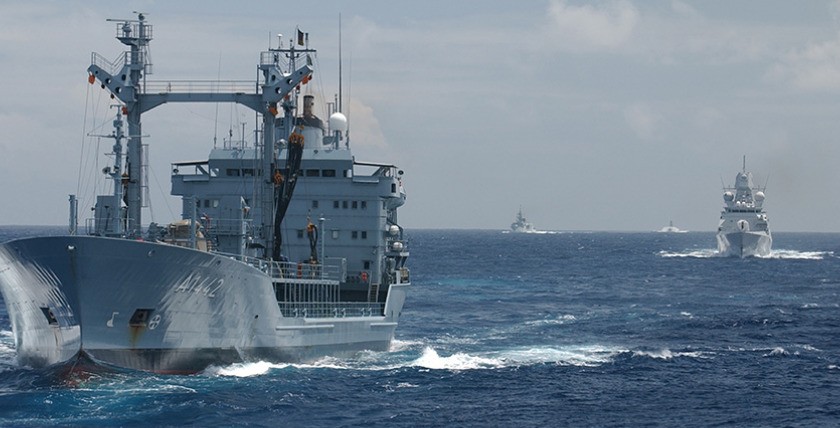 The Rhön-class fuel transporters are in urgent need of replacement, photo: Bw