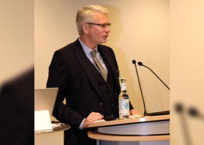 Dr. Reinhard Lüken, Verband VSM, auf der Maritime Convention des DMI