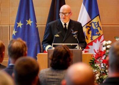 Flottillenadmiral Henning Faltin, Kommandeur Einsatzflottille 1, Kiel, Foto: Bundeswehr/Marcel Kröncke
