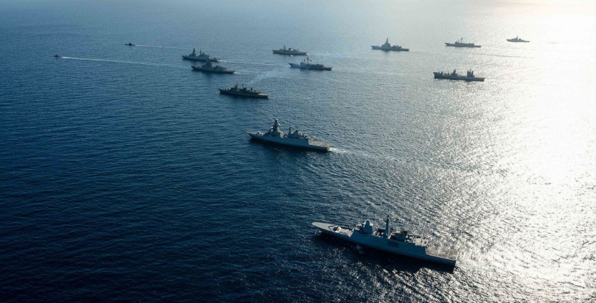 Renaissance of naval warfare? Photo: Marine Nationale/Stephane Dzioba