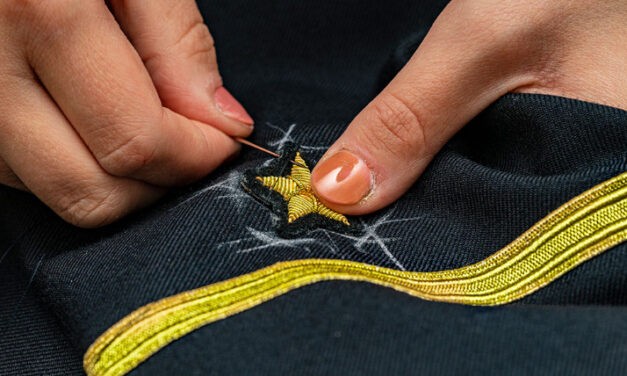 Leute machen Kleider