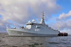 Die Kormoran ist das Typschiff der neuen polnischen Kormoran-II-Klasse, Foto: Guy Toremans