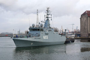 ORP Mewa aus der ersten Serie von drei Minenjägern der Kormoran-II-Klasse, Foto: Polnische Marine