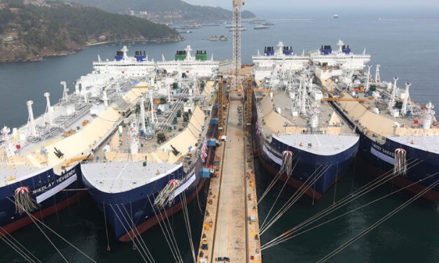 Zahlreiche LNG-Tanker im Bau