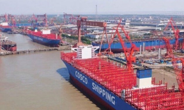 Cosco strebt den Spitzenplatz an