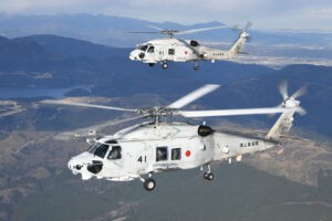 Die von Mitsubishi in Lizenz gebauten SH-60 sind primär für die U-Jagd vorgesehen, Foto: JMSDF