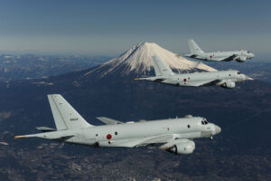 Der Seefernaufklärer Kawasaki P-1 wurde 2013 eingeführt, Foto: JMSDF