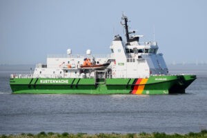 Customs boat Helgoland of the Federal Ministry of Finance, Photo: BMF