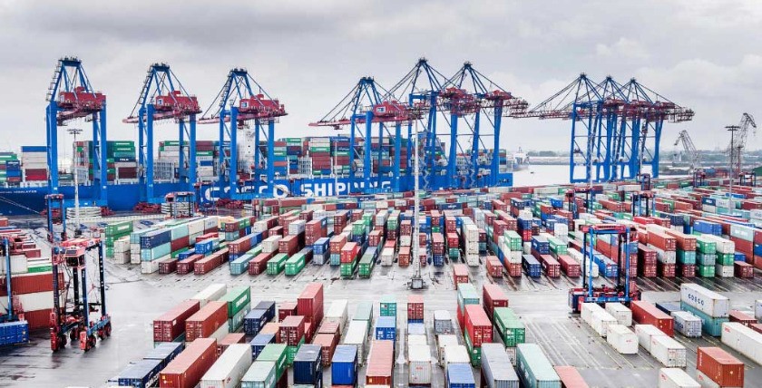 Container Terminal Tollerort, Photo: HHLA/Raetzke