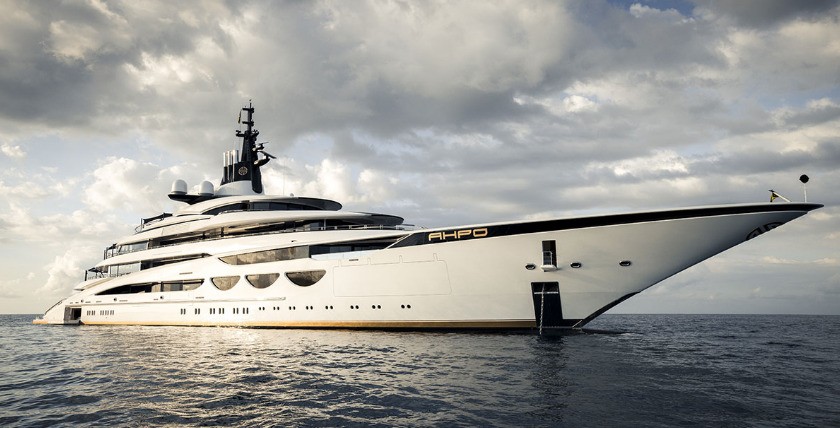 115-Meter-Superyacht Ahpo von Lürssen, Foto: Lürssen