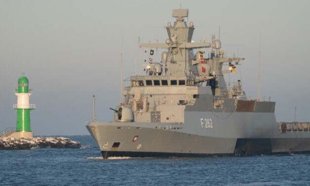 Blauhelm-Korvette "Erfurt" zurück in Warnemünde - mit 230 Seetagen auf dem Buckel