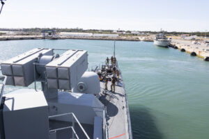 A last run-in in Rota, Spain, photo: Bw/Leon Rodewald
