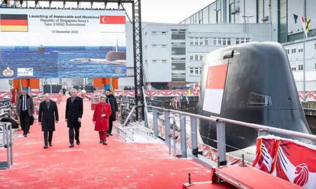 Doppeltaufe für Singapur in Kiel