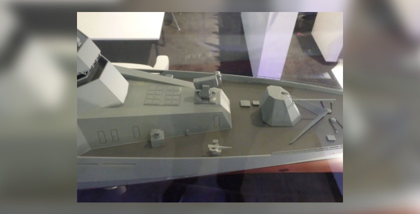 F126 Vorschiffsbereich. Foto: hum