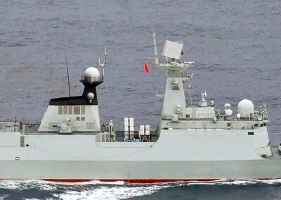 Fregatte "Yangzhou" der Jiangkai-II-Klasse (Type 054A). Foto: Japanese Self Defence Forces