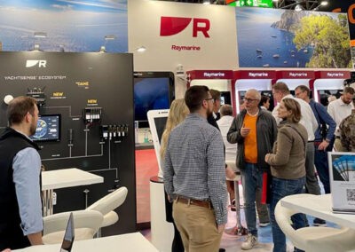 Raymarine Deutschland danke für eure Zeit auf der Boot! Wir freuen uns auf das flow up, Foto: Michaela Veers
