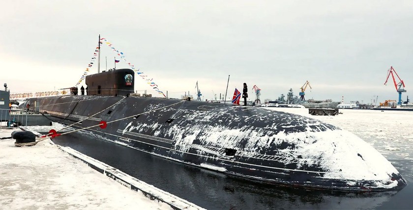 Indienststellung SSBN "Generalissimo Suvorov" der "Borey"-Klasse. Foto: Sevmash