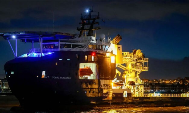 Schutz maritimer Infrastruktur: erstes Schiff bei Royal Navy eingetroffen