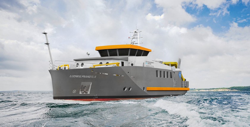 Die Ludwig Prandtl II ist speziell für den
Einsatz in flacheren Gewässern konzipiert, Grafik: Hereon