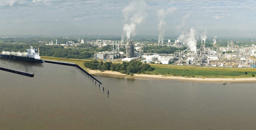 Die Umschlaganlagen in Stade sollen bis
zum nächsten Winter betriebsbereit sein, Grafik: NPorts