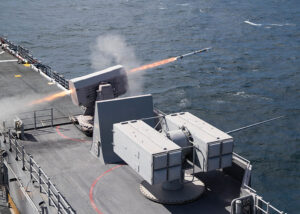 RAM-Flugkörper dienen der Abwehr von Flugkörpern im Nahbereich, Foto: US Navy