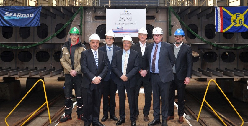 Kiellegung für Neubau 784 in Flensburg erfolgt