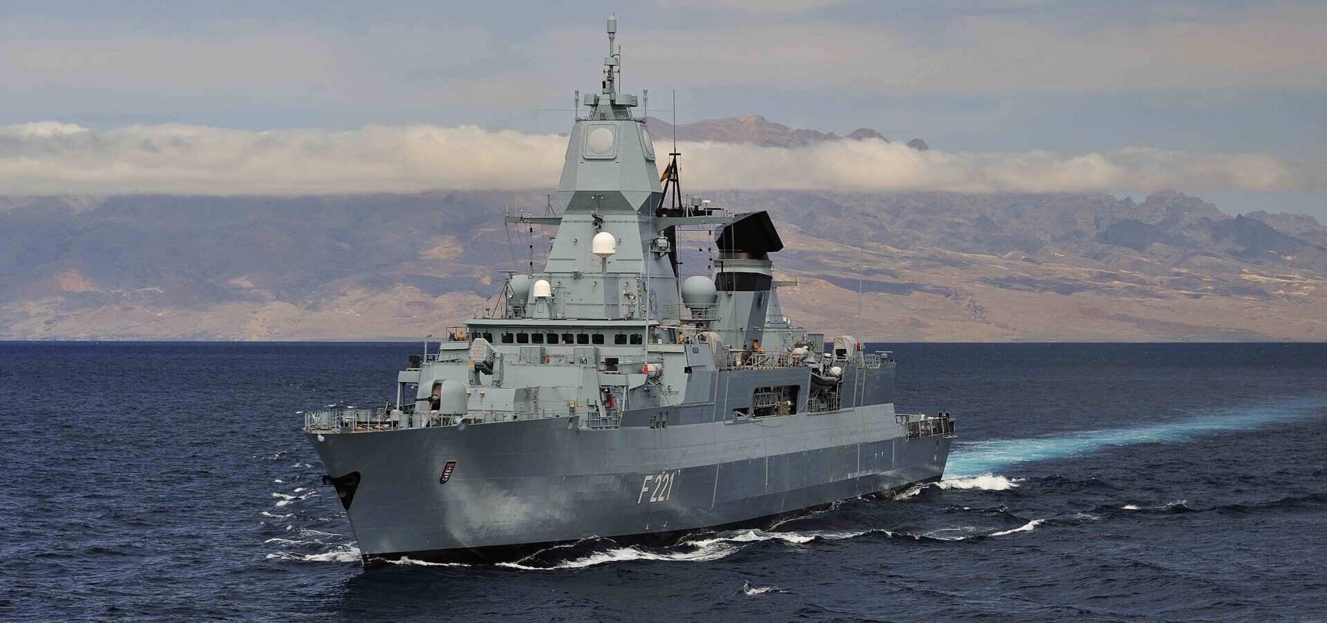 Deutsche Marine, Fregatte "Hessen", Klasse 124. Foto: Bundeswehr