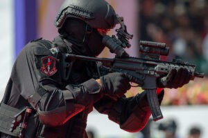 Zur taiwanesischen Marineinfanterie gehört aucheine 600 Mann starke Kampfschwimmergruppe, Foto: Präsidialamt Taiwan