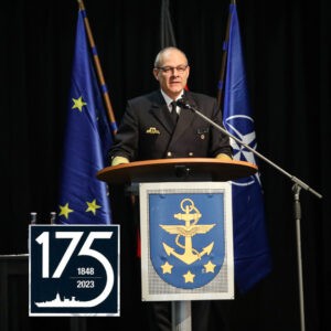 „Die Marine meldet nicht blank“, so Vizeadmiral Kaack, Fotos: Bw/Nico Theska