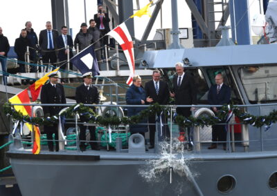 Taufe der „Schleswig“, Foto: Tamsen