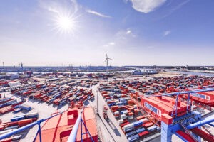 Container Terminal Tollerort, Foto: HHLA/Thies Rätzke