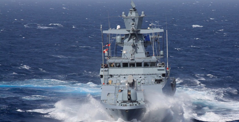 Die Deutsche Marine setzt weiter
auf Schiffe in Korvettengröße, Foto: Deutsche Marine/Norman Wald