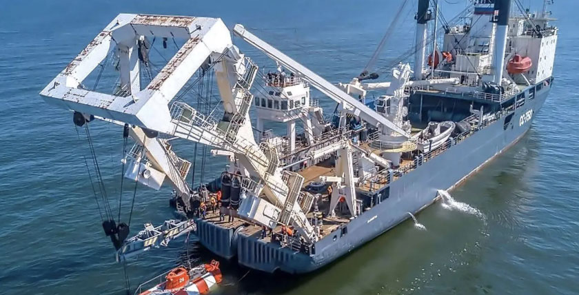 U-Boot Unterstützungs- und Rettungsschiff "SS750" der Kashtan-Klasse. Foto: Baltische Flotte