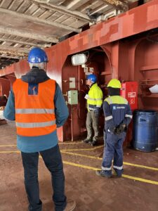 Beim Rundgang an Bordfallen Missstände schnell auf, Foto: Oliver Kaus