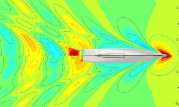 Dänemark: Hull Vane für OPV NORDSØEN