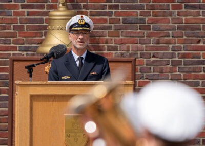Kommandeur MUS Plön, KzS Heermeier, Foto: Michael Nitz