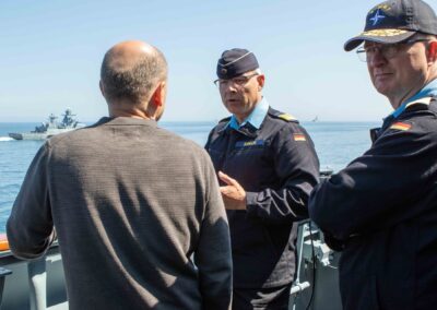 Rees an Backbord. Foto: Michael Nitz