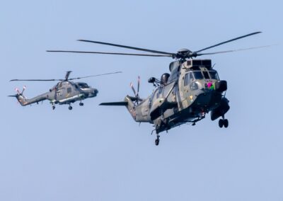 Sea King im Anflug zur Fregatte "Mecklenburg-Vorpommern". Foto: Michael Nitz