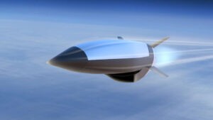 The conceptual design of an airborne hypersonic cruise missile presented in 2021, graphic: Raytheon