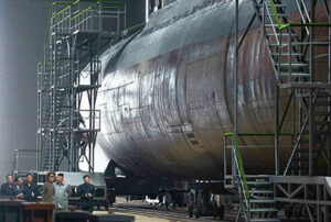 SINPO-class submarine, a modified Romeo boat, photo: KCTV