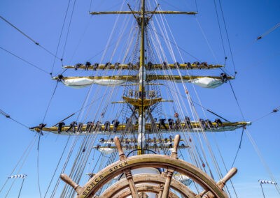 Einlaufen Gorch Fock, Fotos: Marcel Kröncke