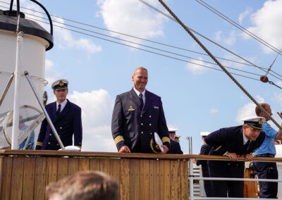 Einlaufen Gorch Fock, Fotos: Marcel Kröncke