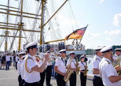 Einlaufen Gorch Fock, Fotos: Marcel Kröncke