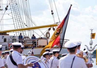Einlaufen Gorch Fock, Fotos: Marcel Kröncke