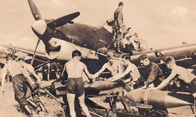 Das Stuka-Wrack in der Adria