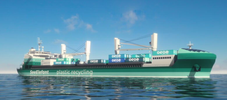 "SeeElefant" - German project to clean up the oceans. Graphic: OEOO