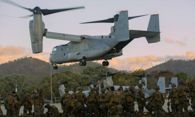 Deutsche Marineinfanterie trainiert in Australien